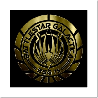 Battlestar Galactica Crest (Metal) Posters and Art